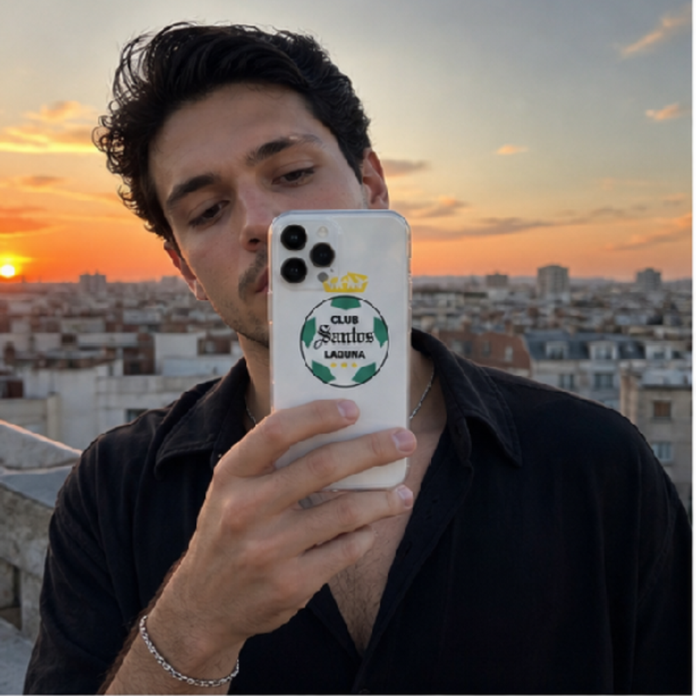 Funda para iPhone del Club Santos