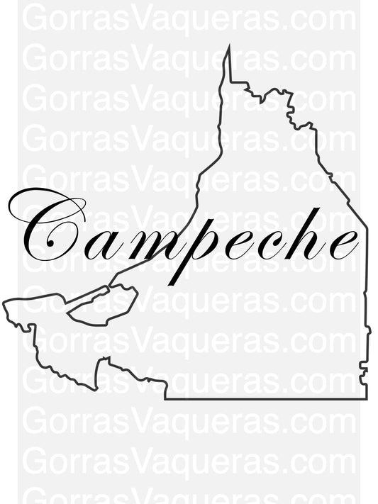 Campeche  Digital File – SVG, PDF, EPS, PNG – Instant Download