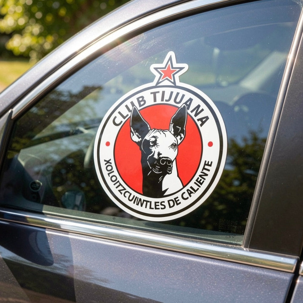 Pegatinas troqueladas sin burbujas Club Tijuana