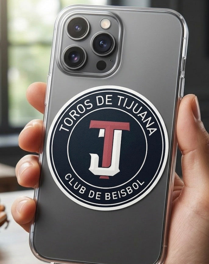 Toros de Tijuana Bubble free stickers, 3″×3″, White