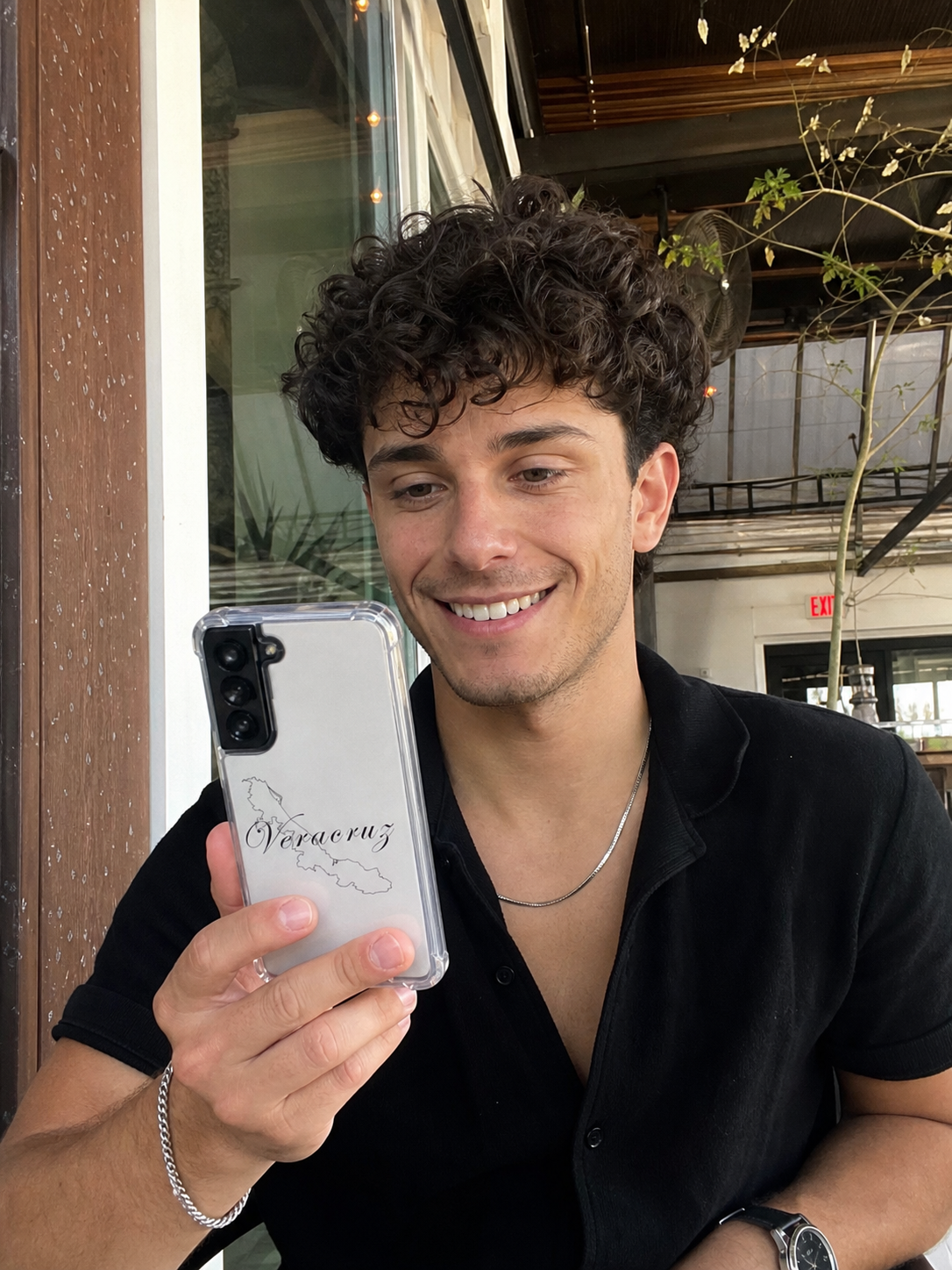 Funda transparente personalizada para Veracruz S21 FE