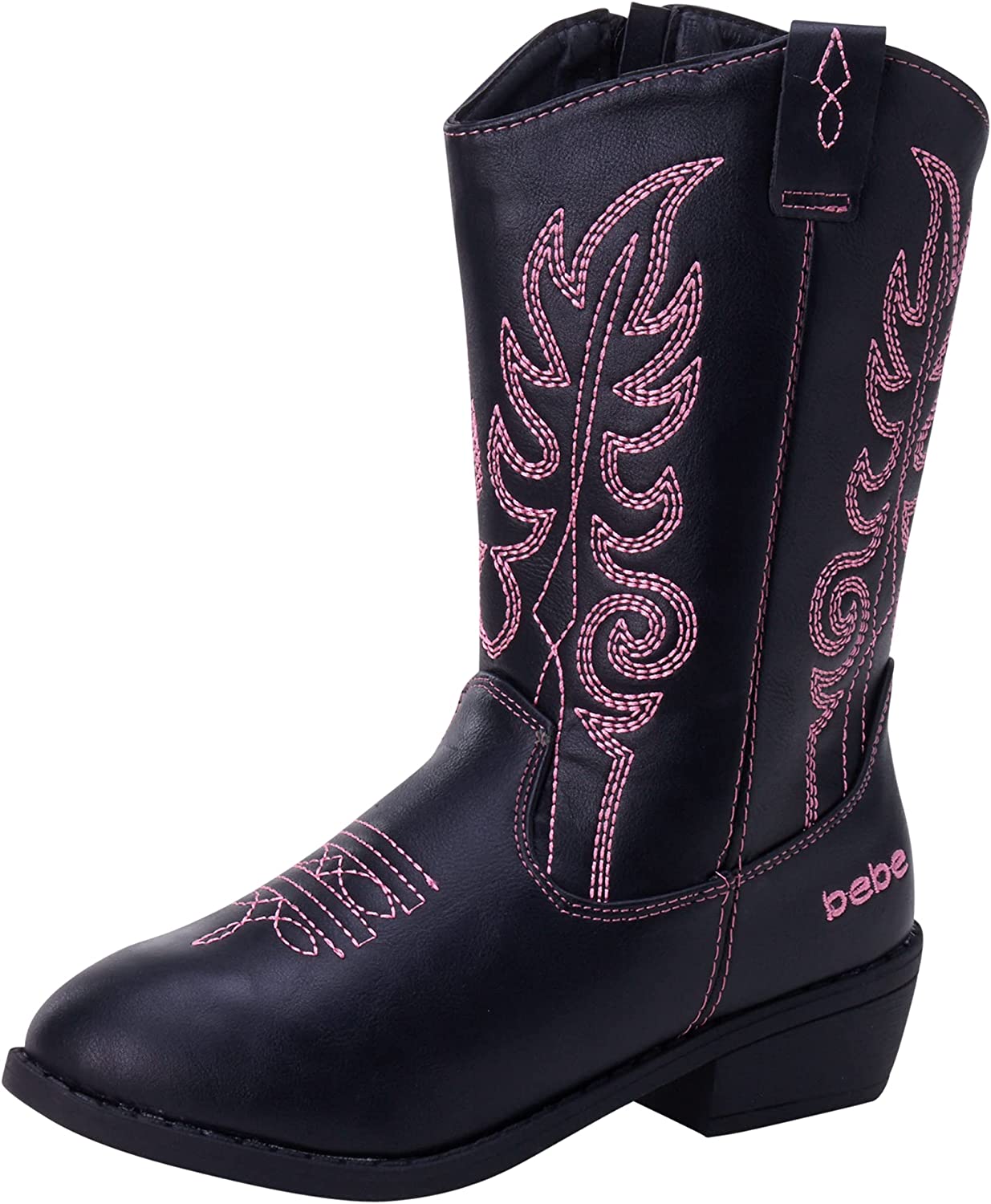 Classic Western Cowboy Boots For Girls , Red, 11 Little Kid, Red, 11 Little Kid