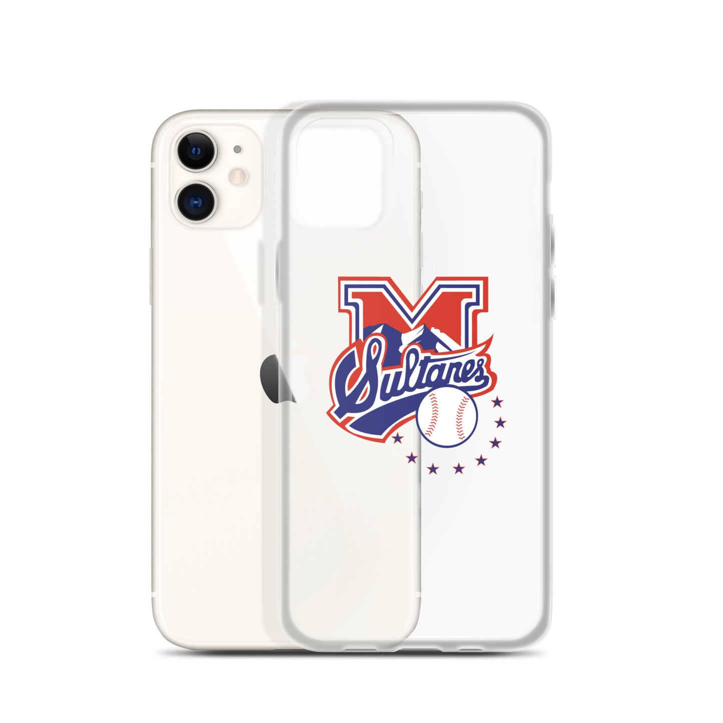 Sultanes de Monterrey iPhone Case, iPhone 7 Plus/8 Plus, 13, Clear, Wireless charging compatible
