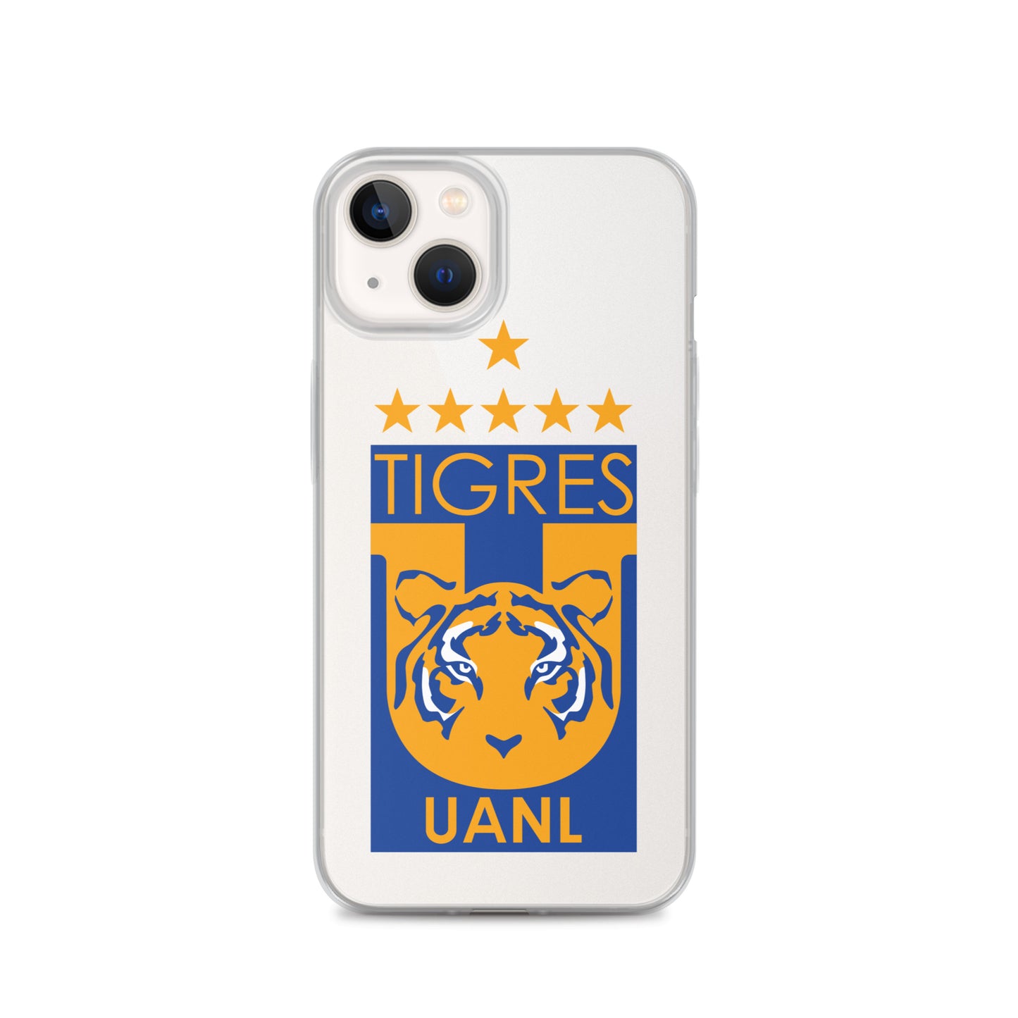 Club Tigres iPhone Case, iPhone 7 Plus/8 Plus, 13, Clear, Wireless charging compatible