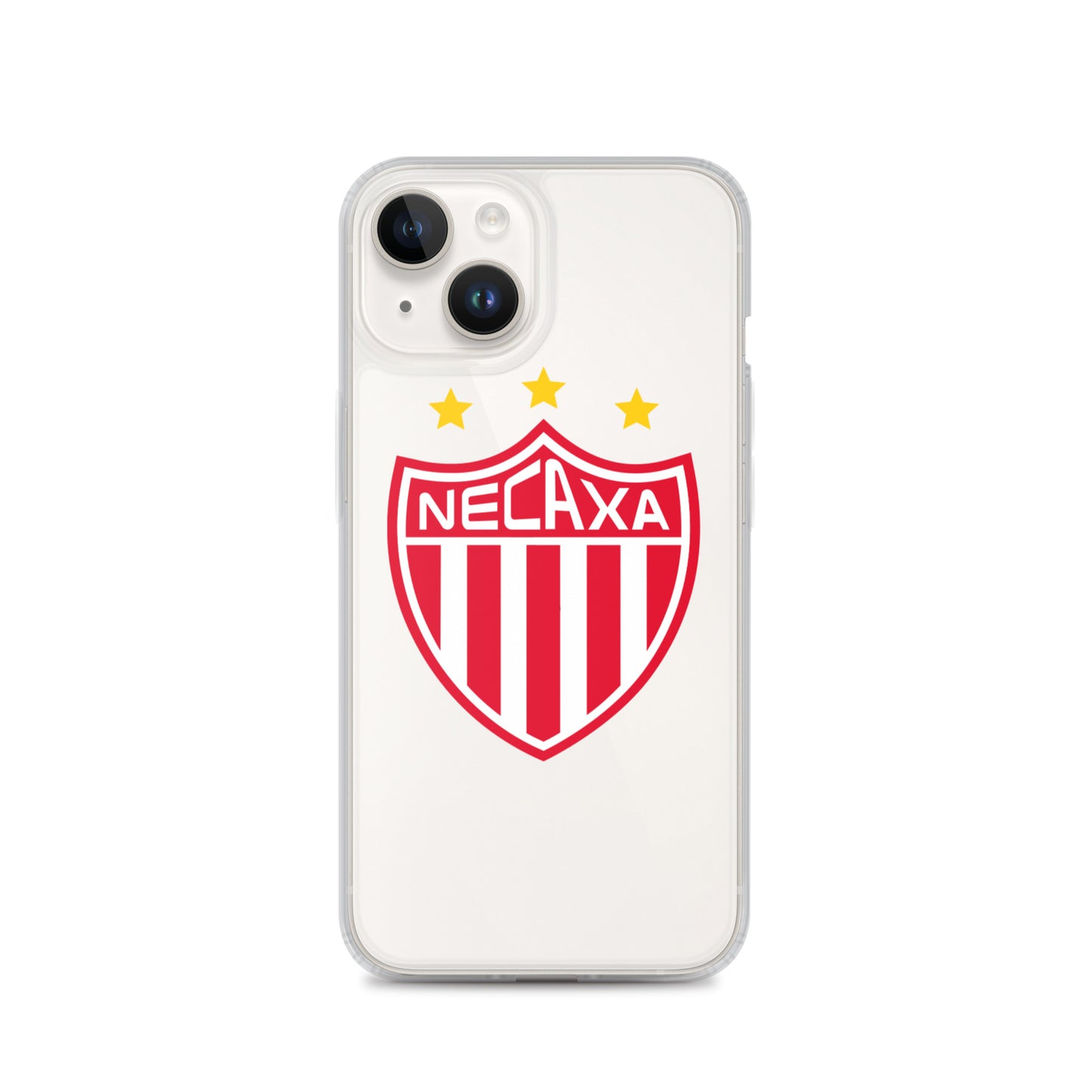 Club Necaxa iPhone Case, iPhone 7 Plus/8 Plus, 13, Clear, Wireless charging compatible