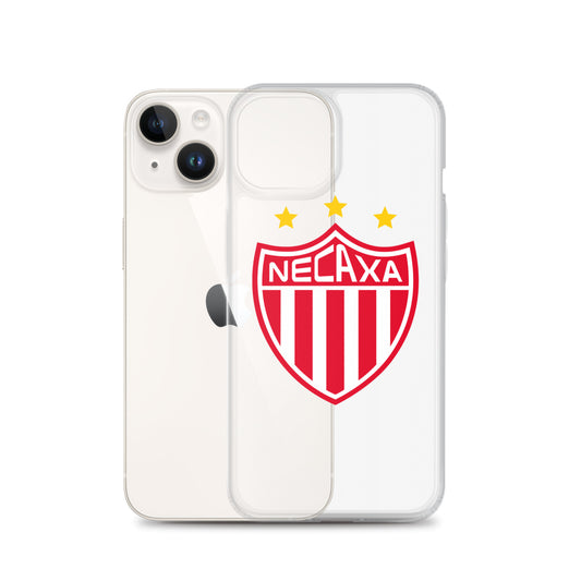 Club Necaxa iPhone Case, iPhone 7 Plus/8 Plus, 13, Clear, Wireless charging compatible