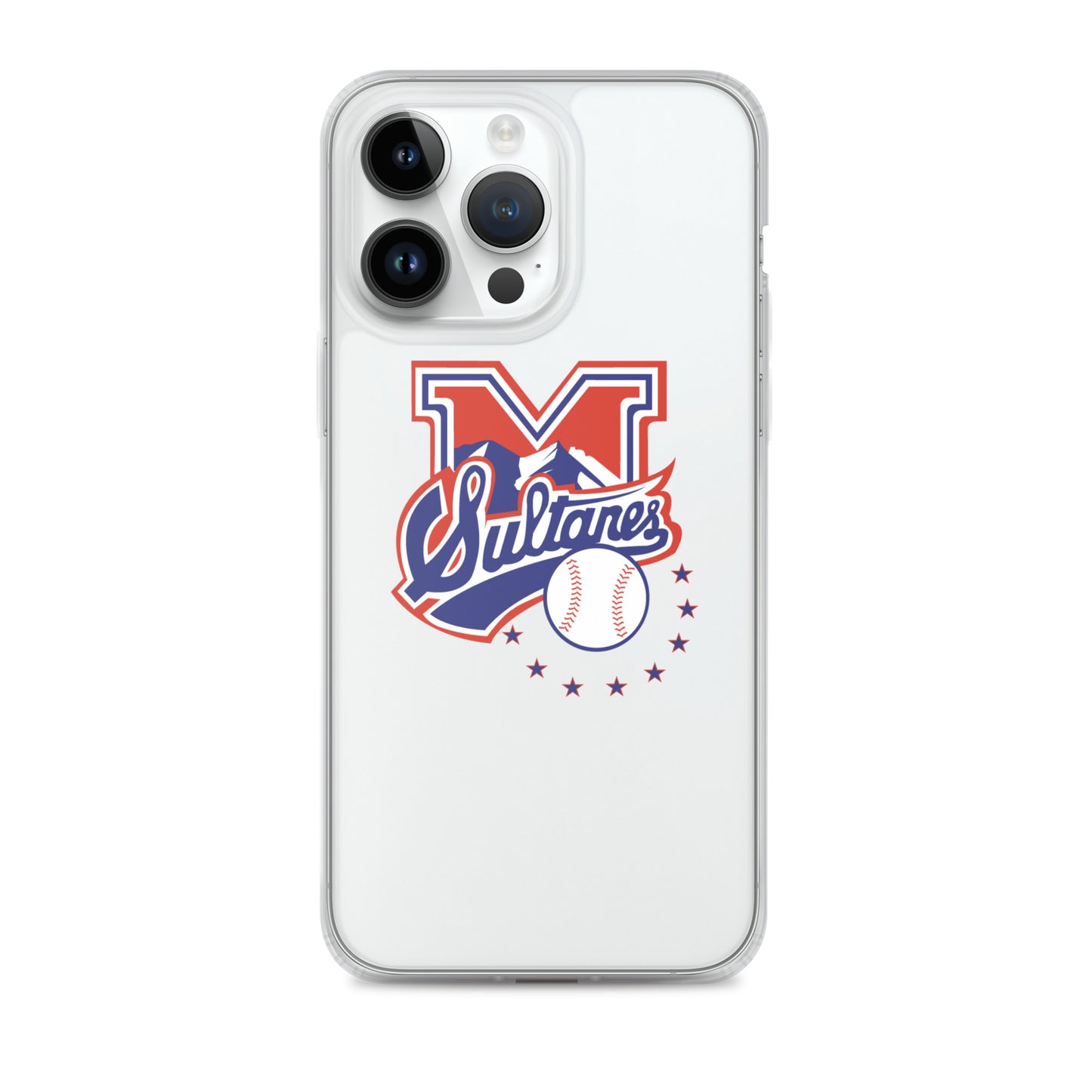 Sultanes de Monterrey iPhone Case, iPhone 7 Plus/8 Plus, 13, Clear, Wireless charging compatible