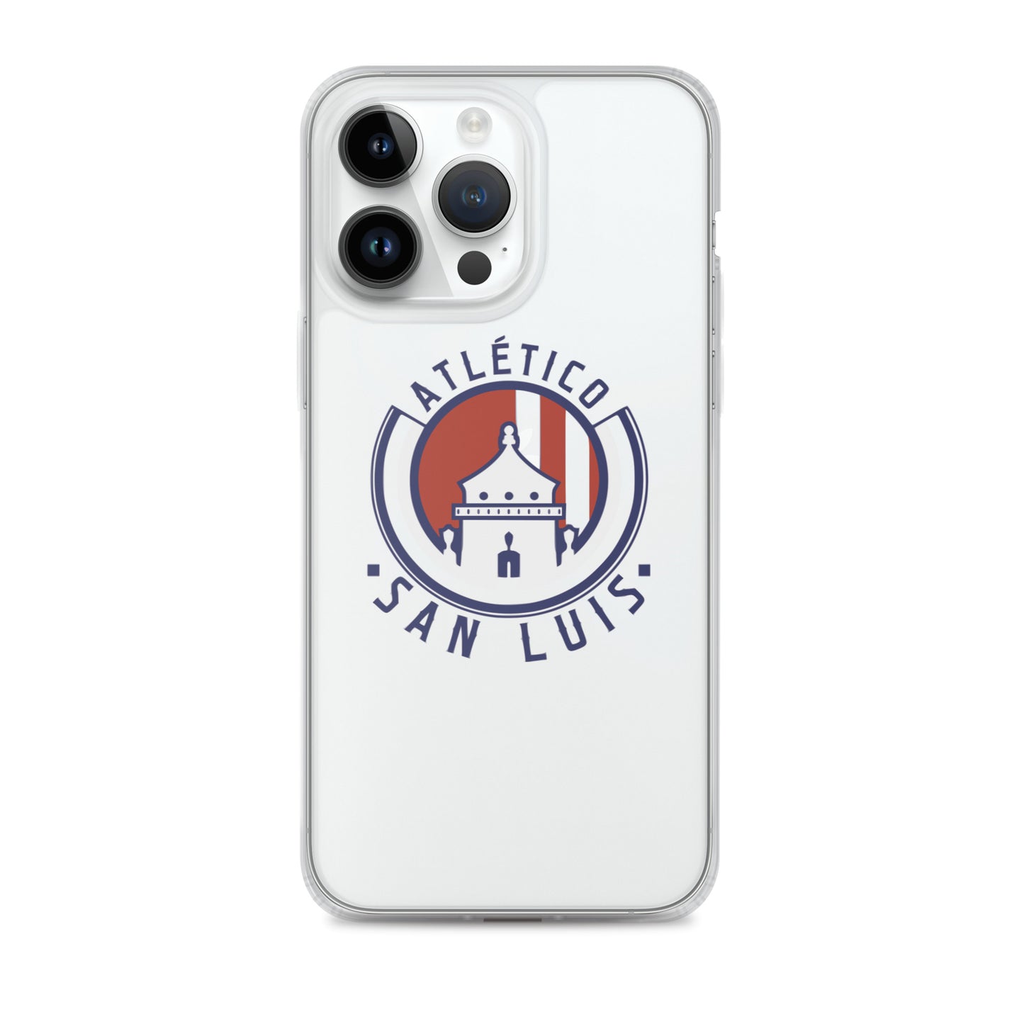 Club Atletico de San Luis iPhone Case, iPhone 7 Plus/8 Plus, 13, Clear, Wireless charging compatible