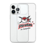 Piratas de Campeche iPhone Case, iPhone 7 Plus/8 Plus, 13, Clear, Wireless charging compatible
