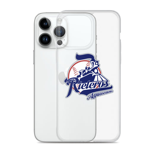 Rieleros de Aguascalientes iPhone Case, iPhone 7 Plus/8 Plus, 13, Clear, Wireless charging compatible