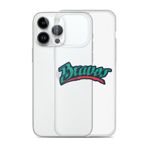 Bravos de Leon iPhone Case, iPhone XS Max, 13, Clear, Wireless charging compatible