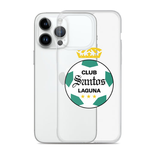 Club Santos iPhone Case, iPhone 7 Plus/8 Plus, 13, Clear, Wireless charging compatible