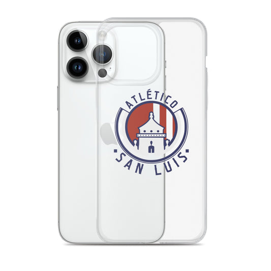 Club Atletico de San Luis iPhone Case, iPhone 7 Plus/8 Plus, 13, Clear, Wireless charging compatible
