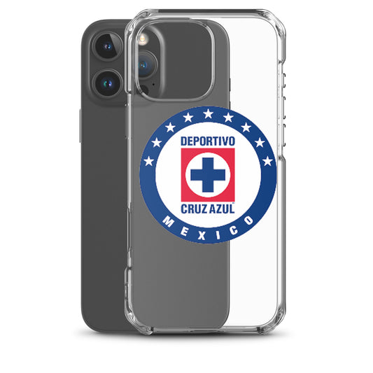 Club Cruz Azul iPhone Case, iPhone 7 Plus/8 Plus, 13, Clear, Wireless charging compatible