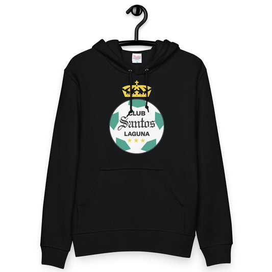 Club Santos Hoodie Unisex , S, Black