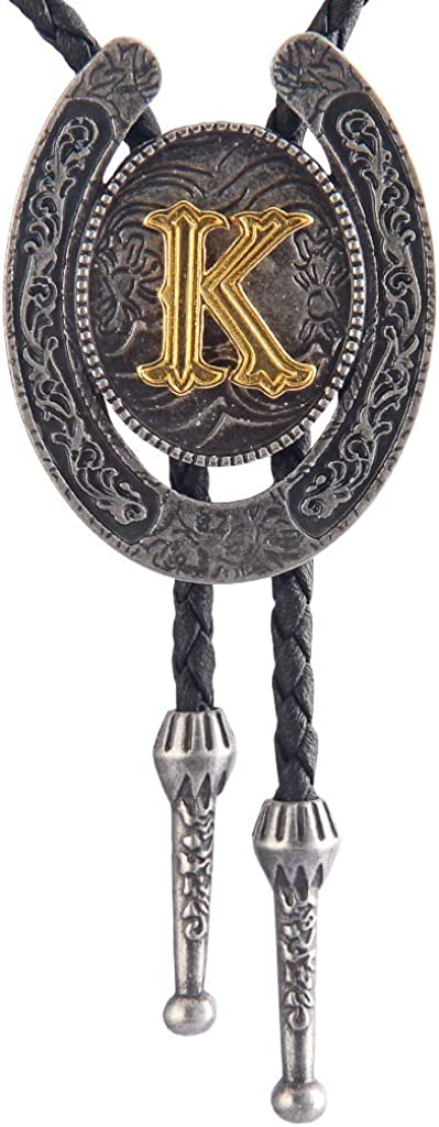 COOLLA Handmade Western Cowboy Bolo Tie with Black Vintage Cicada Pendant for Women and Men, Black, One Size
