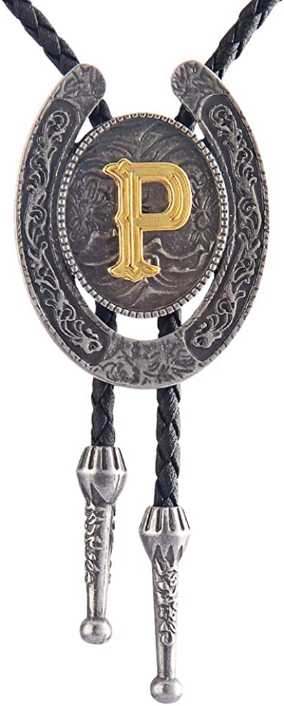 COOLLA Handmade Western Cowboy Bolo Tie with Black Vintage Cicada Pendant for Women and Men, Black, One Size