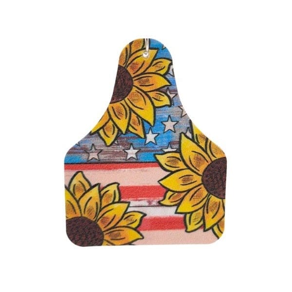 Custom Charm Western Style  Earrings, White Tassel, 18 cm