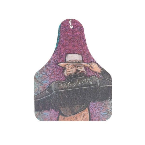 Custom Charm Western Style  Earrings, White Tassel, 18 cm