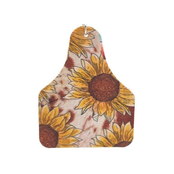 Custom Charm Western Style  Earrings, White Tassel, 18 cm