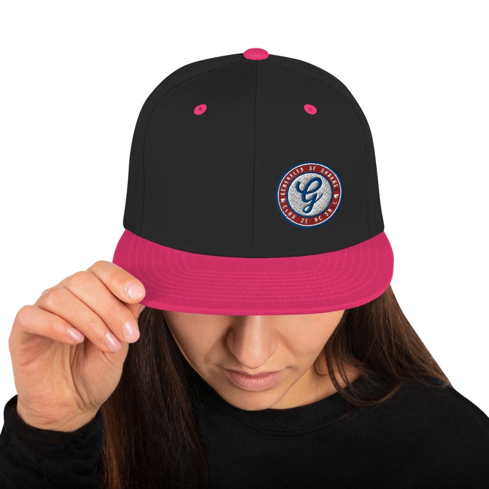 Generales de Durango Classic Snapback Hat, Dark Navy, One Size