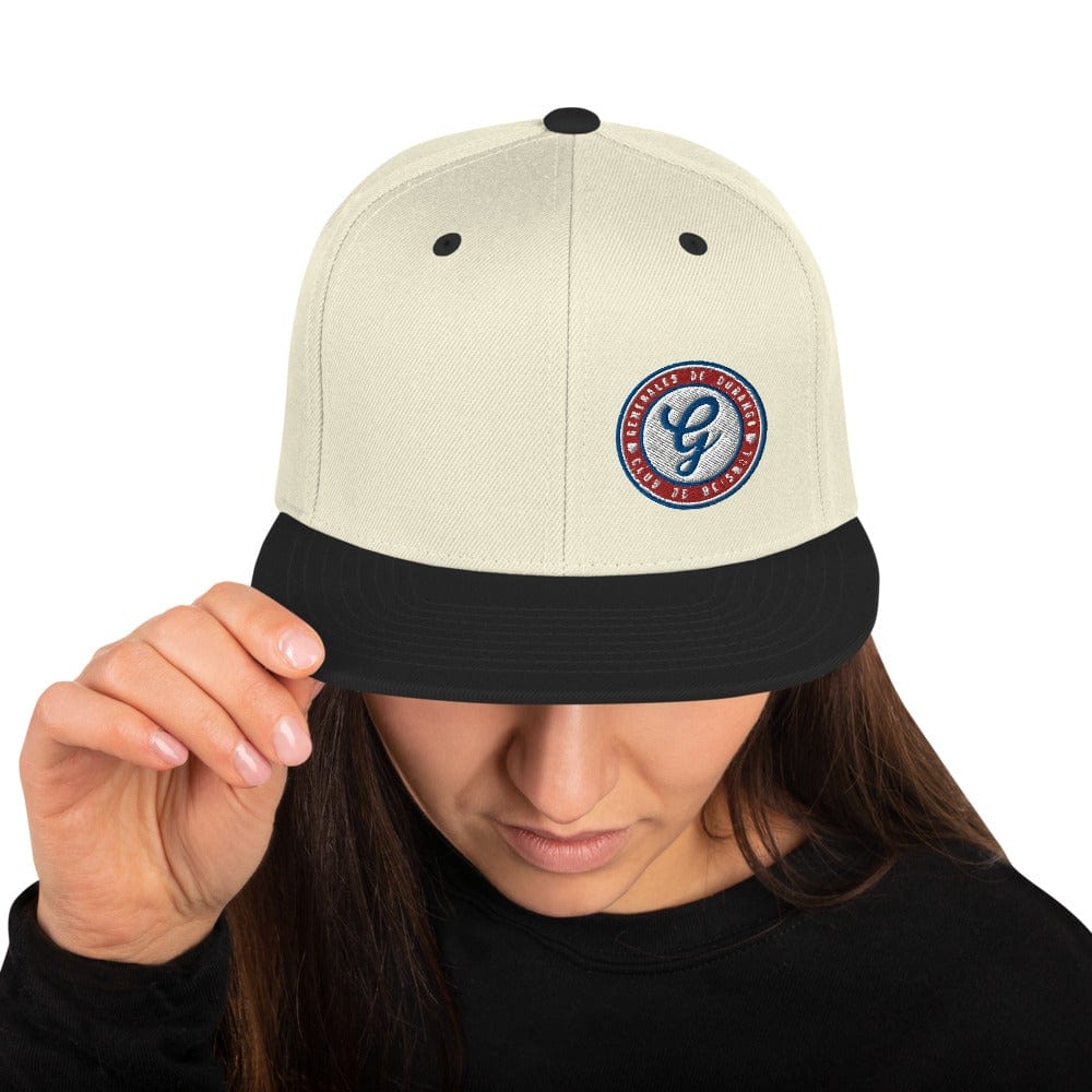 Generales de Durango Classic Snapback Hat, Dark Navy, One Size
