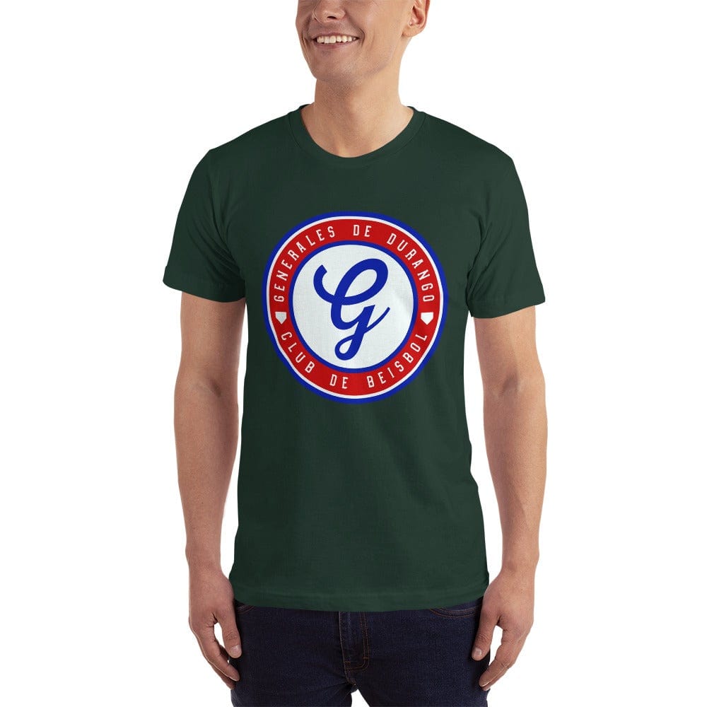 Generales de Durango Unisex Jersey T Shirt, Heather Grey, 3XL