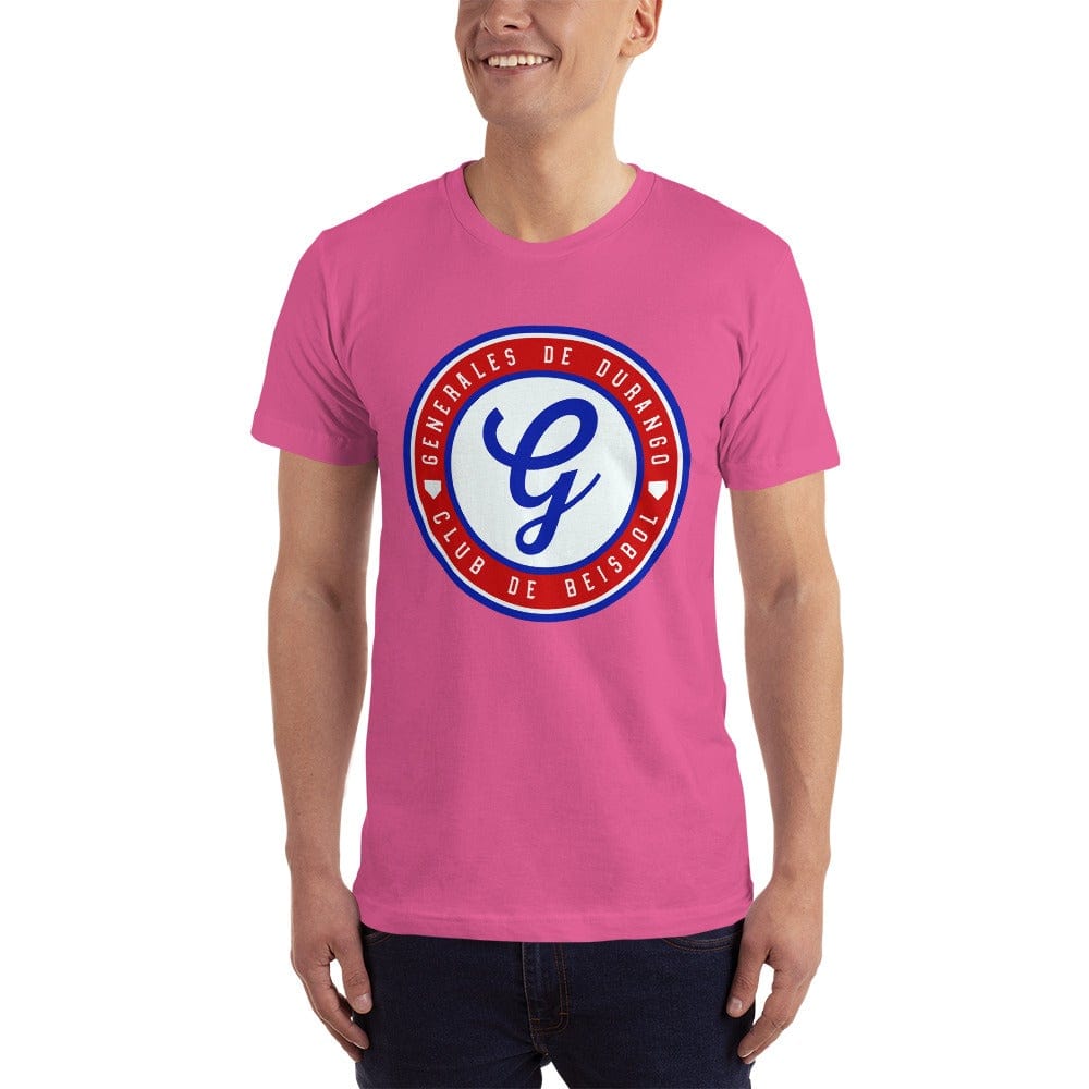 Generales de Durango Unisex Jersey T Shirt, Heather Grey, 3XL