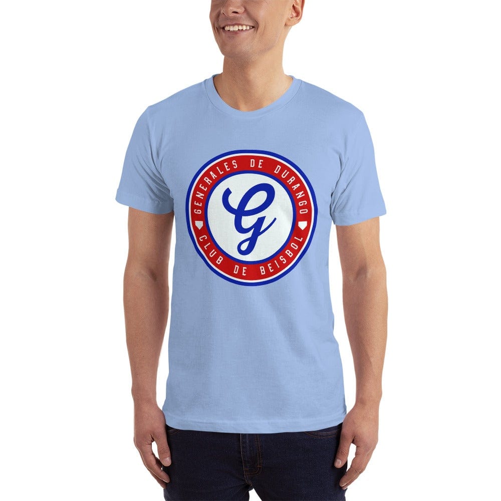 Generales de Durango Unisex Jersey T Shirt, Heather Grey, 3XL