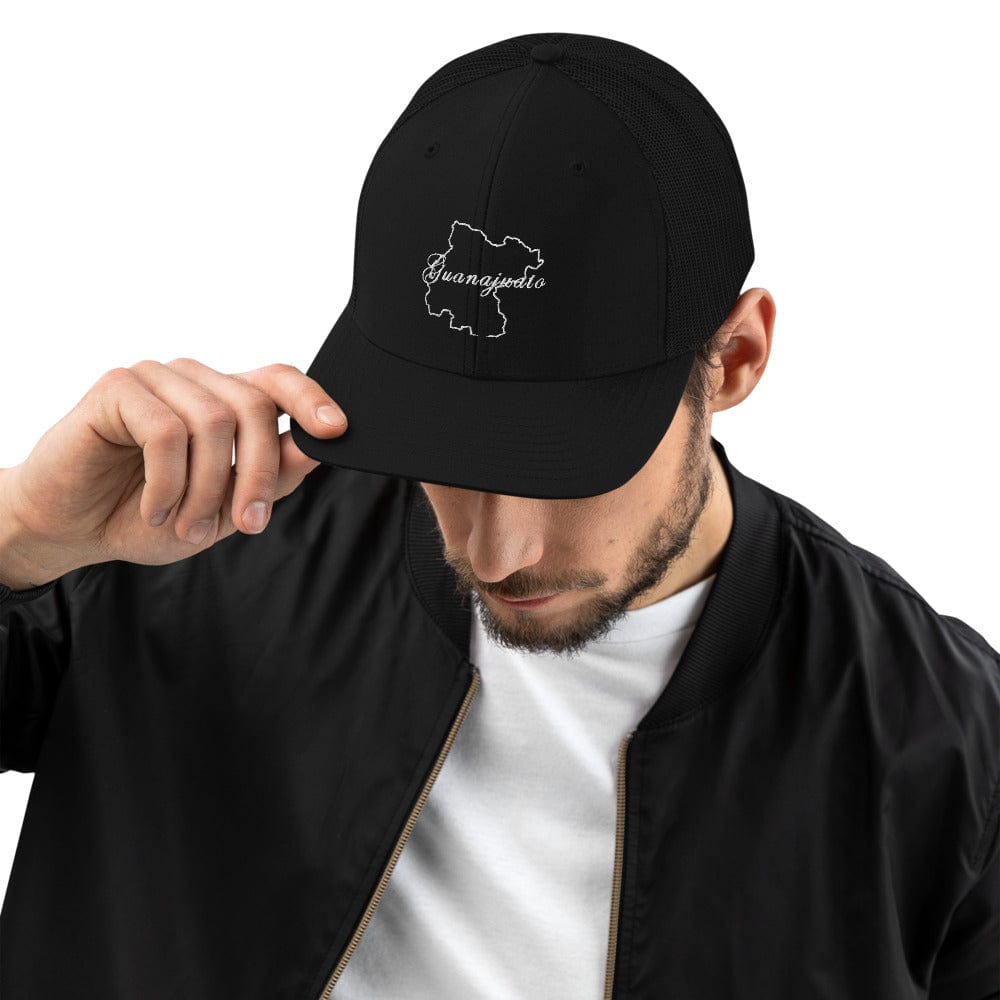 Guanajuato Snapback Trucker Cap, Black, One Size