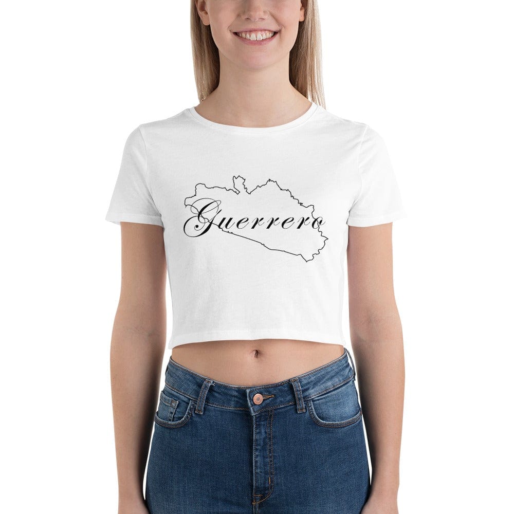 Guerrero Women's Short T Shirt, M, White
