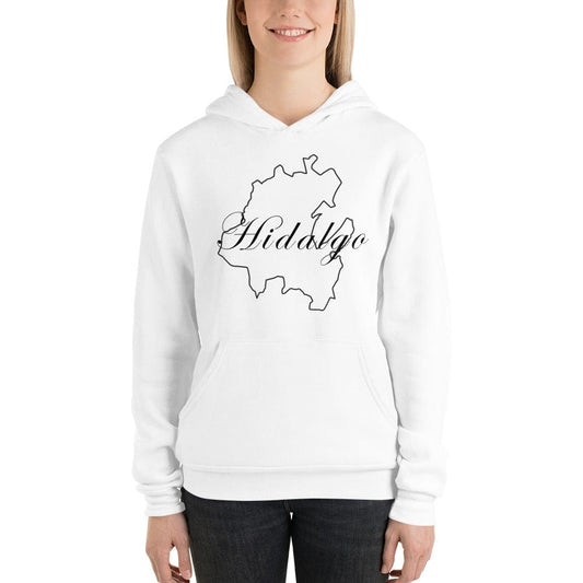 Hidalgo Unisex Hoodie, S, White
