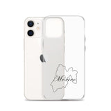 Mexico iPhone case, iPhone 12, 13, Clear, Wireless charging compatible