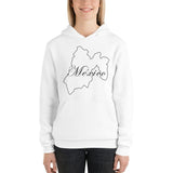 Mexico Unisex Hoodie, S, White