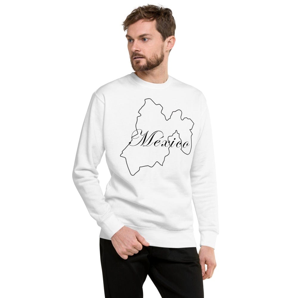 México Unisex Premium Sweatshirt, Carbon Grey, S