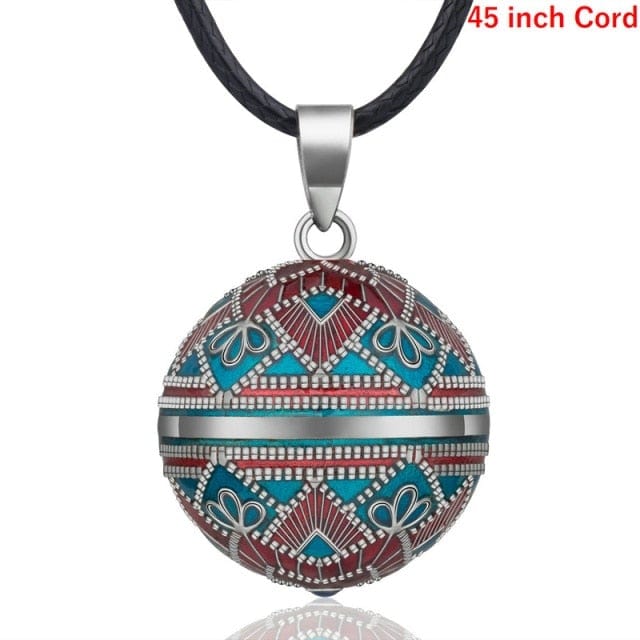 Vintage Mexican  Necklace, N14NB319 1 30inch, One Size