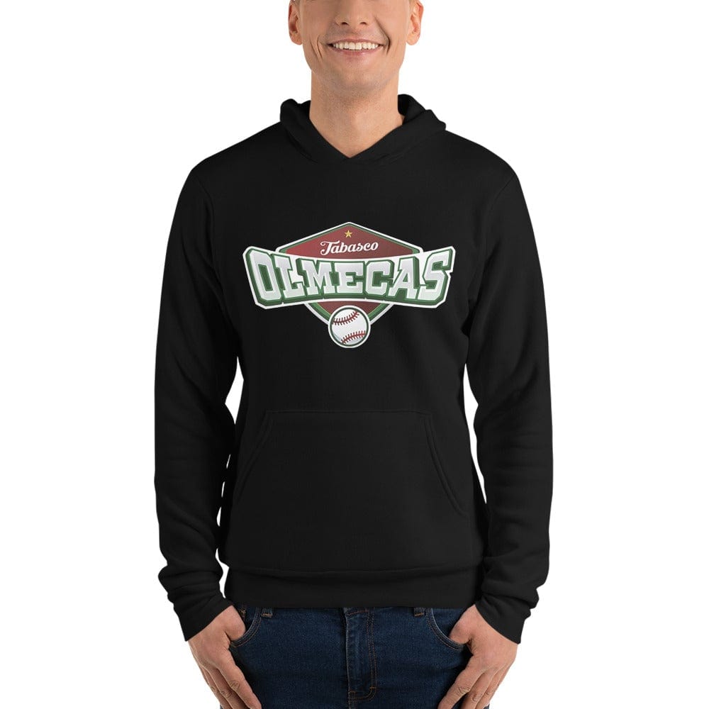 Olmecas  Unisex Pullover Hoodie, Black, S
