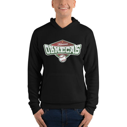 Olmecas  Unisex Pullover Hoodie, Black, S