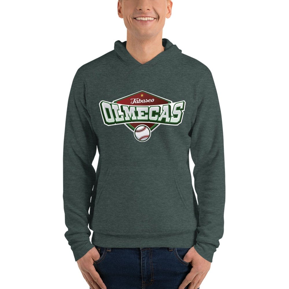 Olmecas  Unisex Pullover Hoodie, Black, S