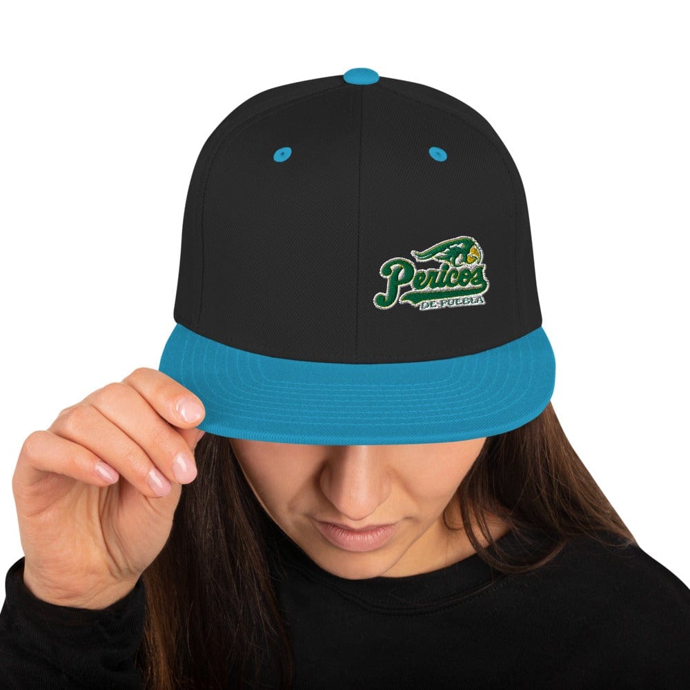 Pericos de Puebla Classic Snapback Hat, Heather/Black, One Size