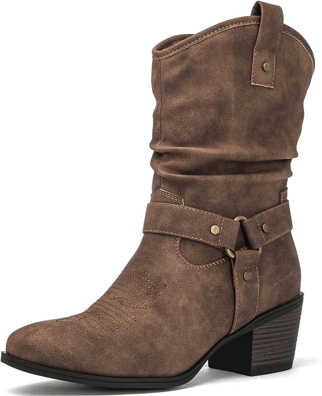 GLOBALWIN Women's The Western Cowboy Cowgirl Boots