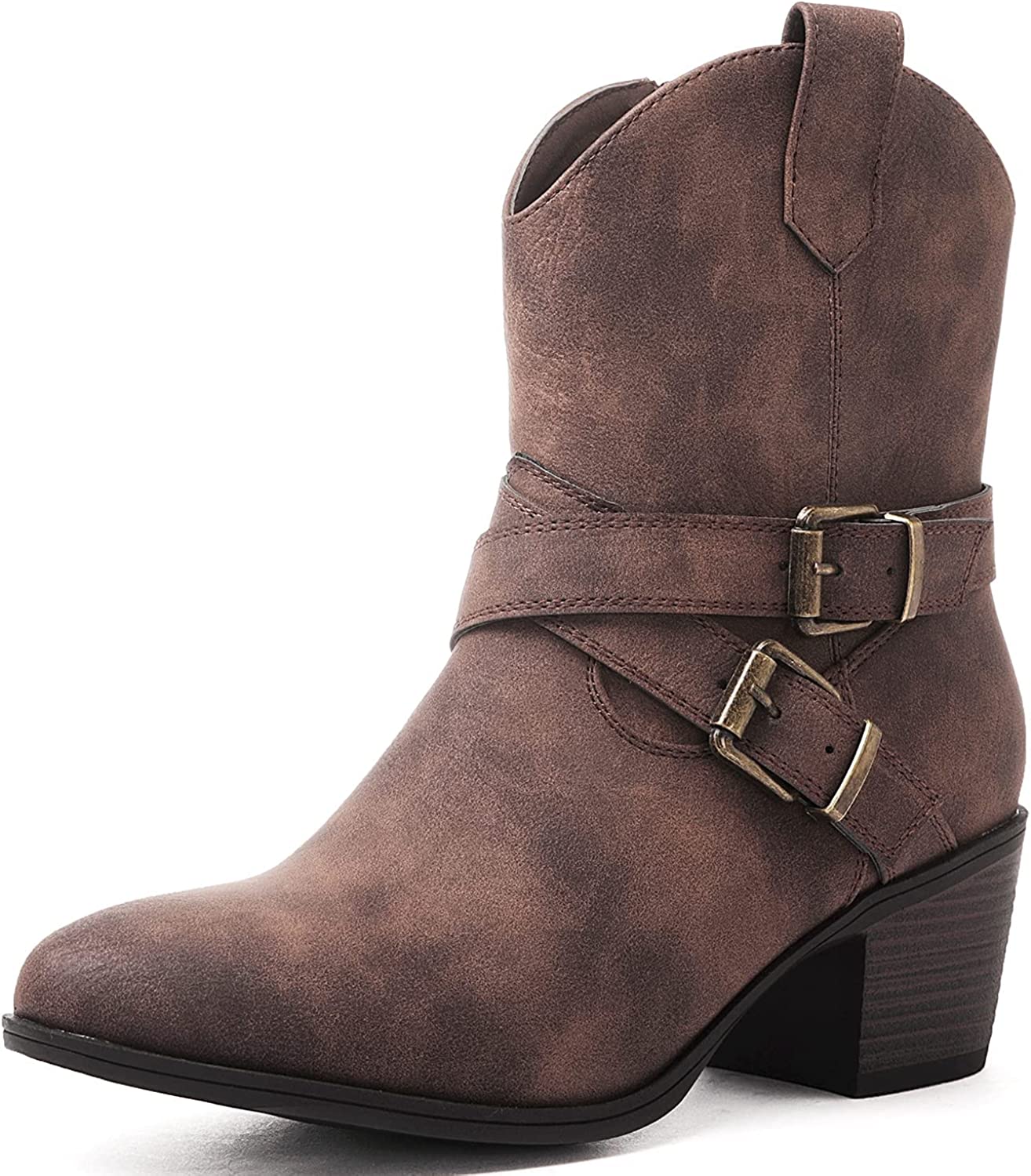 GLOBALWIN Women's The Western Cowboy Cowgirl Boots