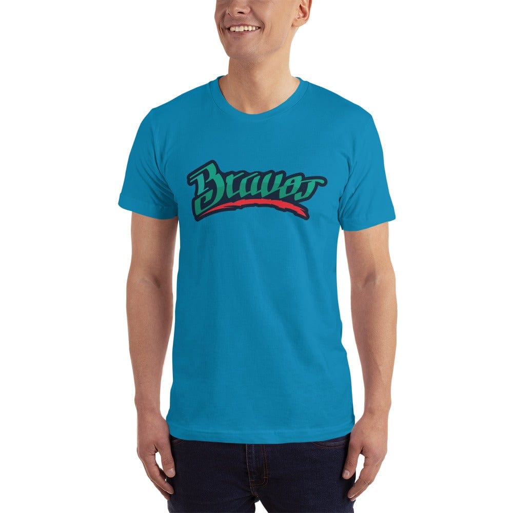 Bravos de Leon Unisex Jersey T Shirt T Shirt, Navy, L