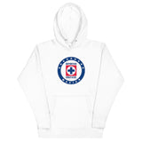 Cruz Azul Hoodie Unisex, S, White