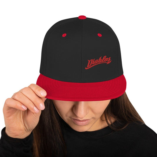 Diablos Rojos de Mexico Classic Snapback Hat, Dark Navy, One Size