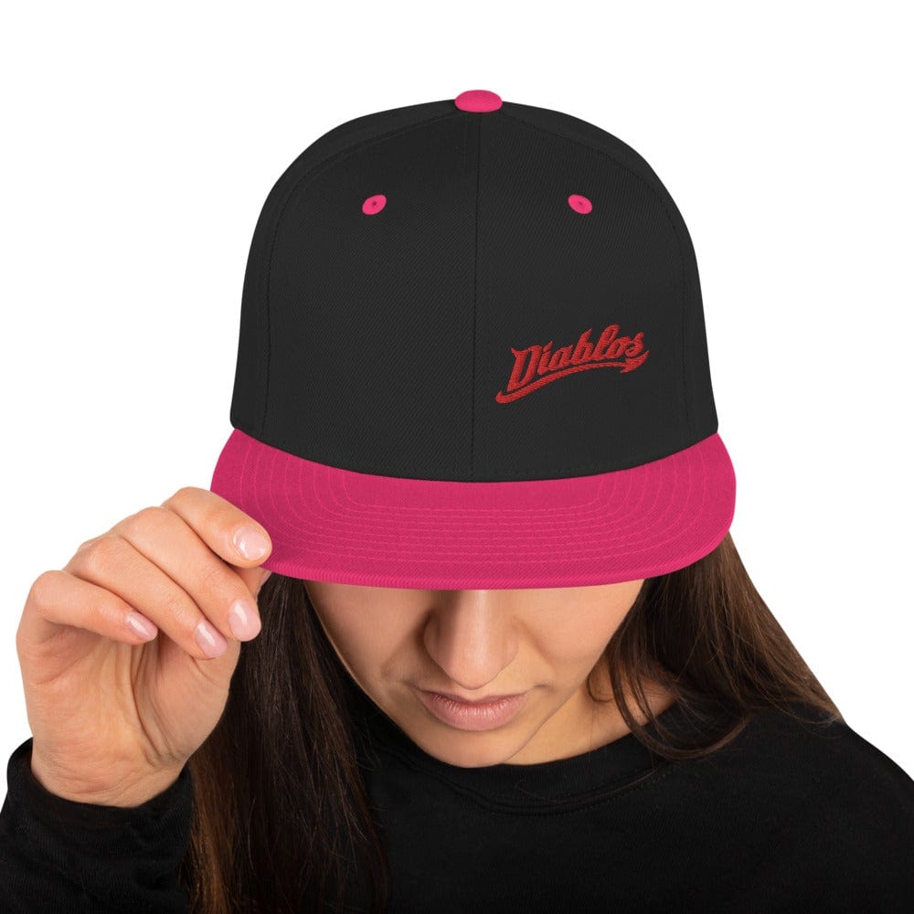 Diablos Rojos de Mexico Classic Snapback Hat, Dark Navy, One Size