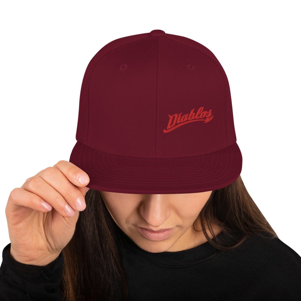Diablos Rojos de Mexico Classic Snapback Hat, Dark Navy, One Size