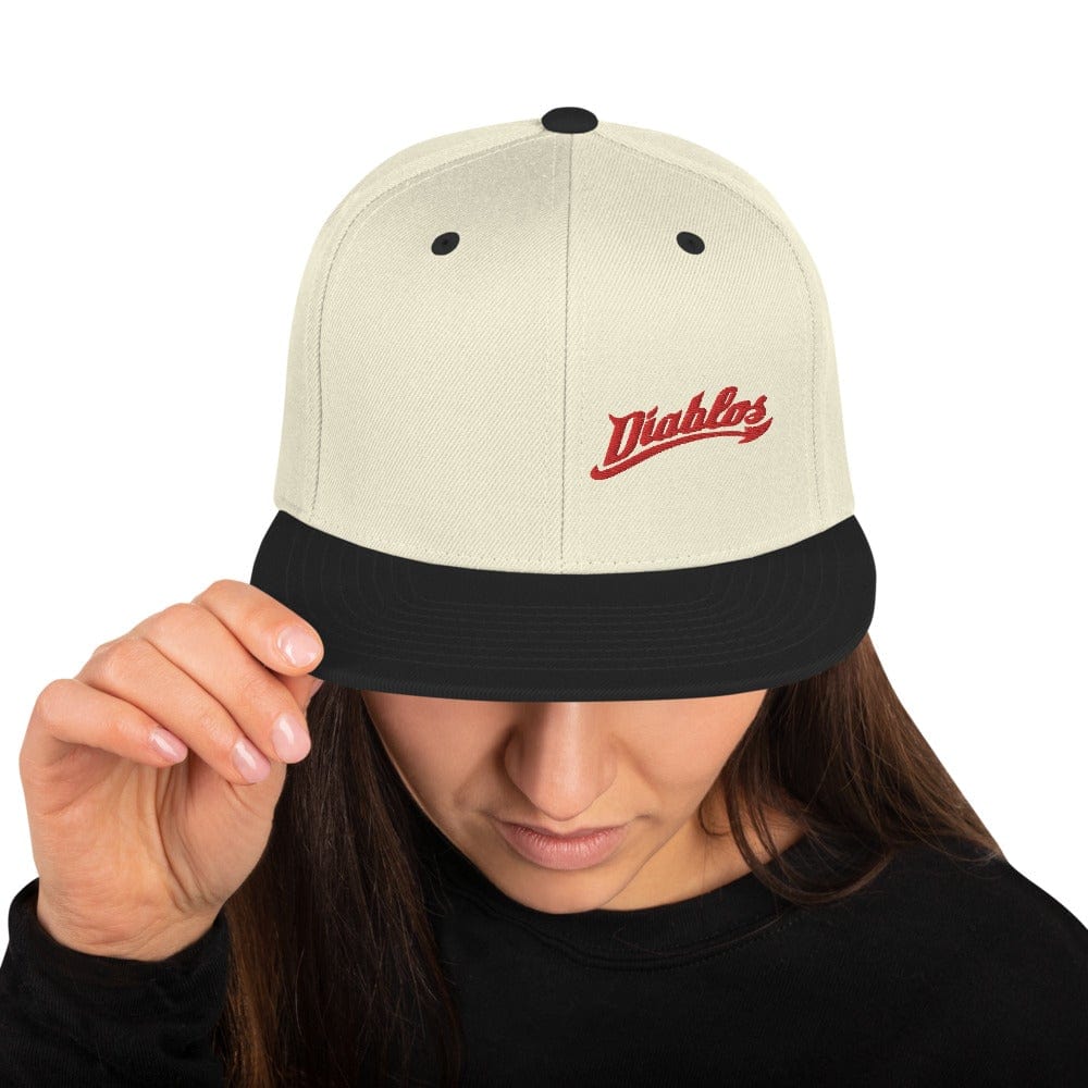 Diablos Rojos de Mexico Classic Snapback Hat, Dark Navy, One Size