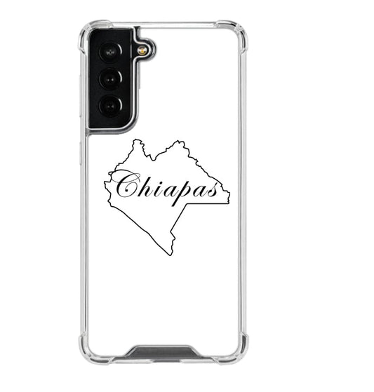 Chiapas Galaxy Custom Case, Clear, S21 FE