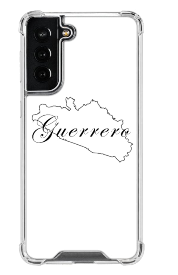 Funda transparente personalizada para Galaxy S21 FE de Guerrero